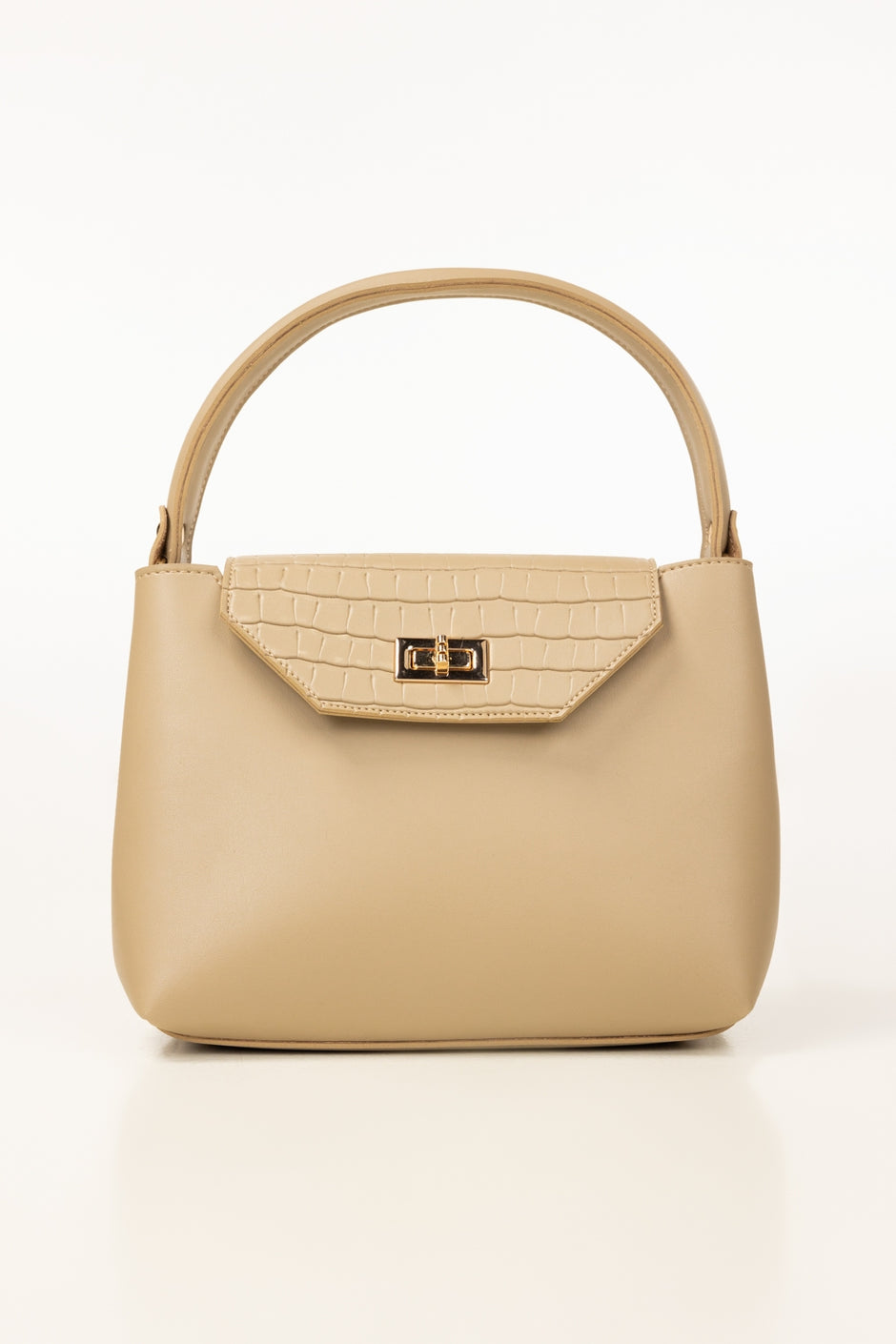 Beige Handbag
