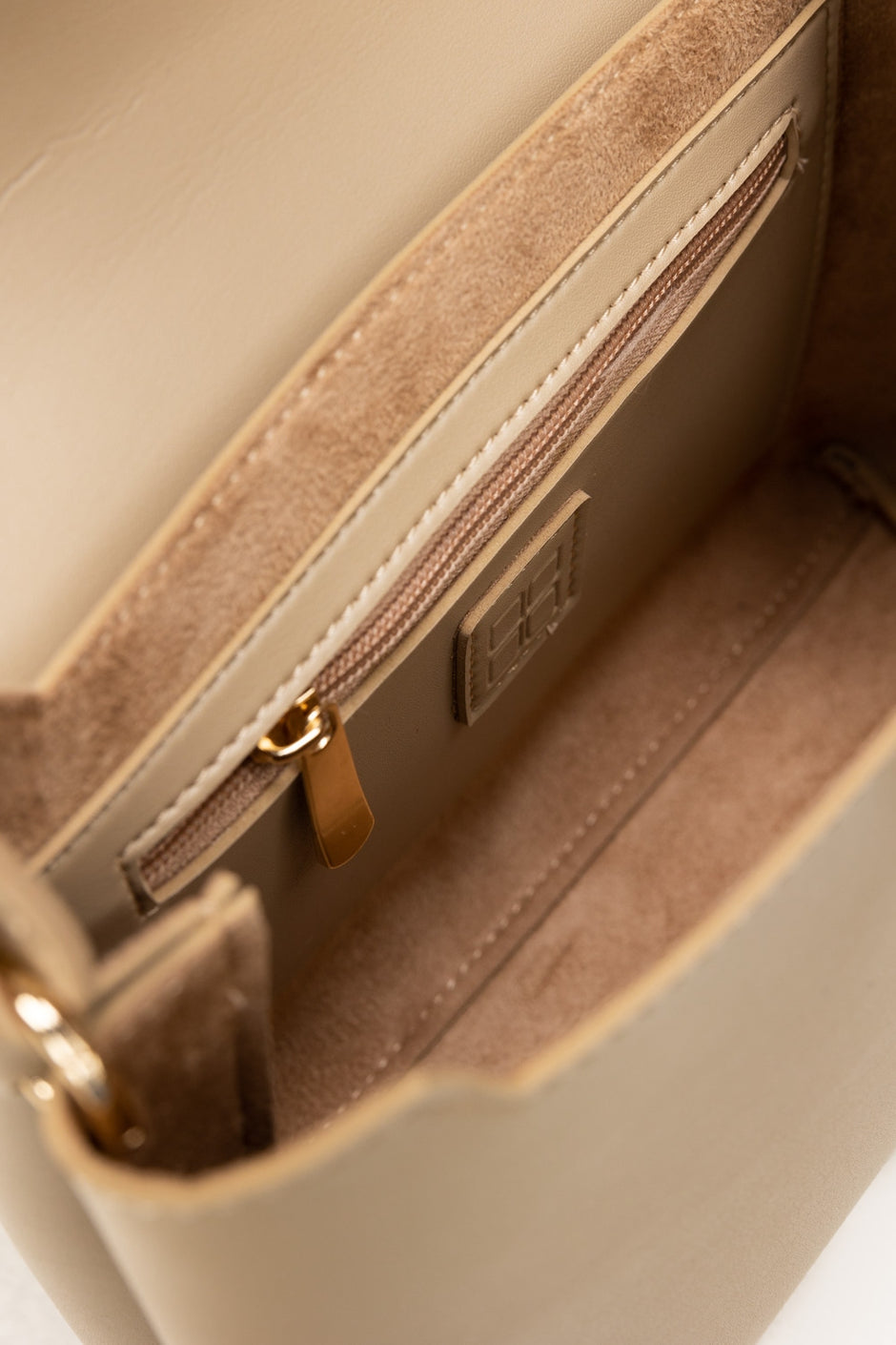 Beige Handbag