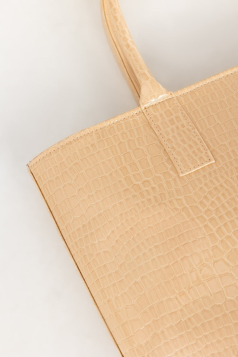 Beige Tote Bag