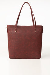 Maroon Tote Bag IBS-TTB25-035