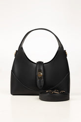 Black Hobo Bag IBS-HBB25-003