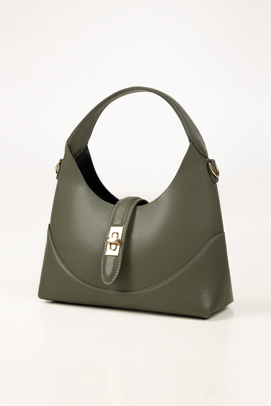 Olive Green Hobo Bag