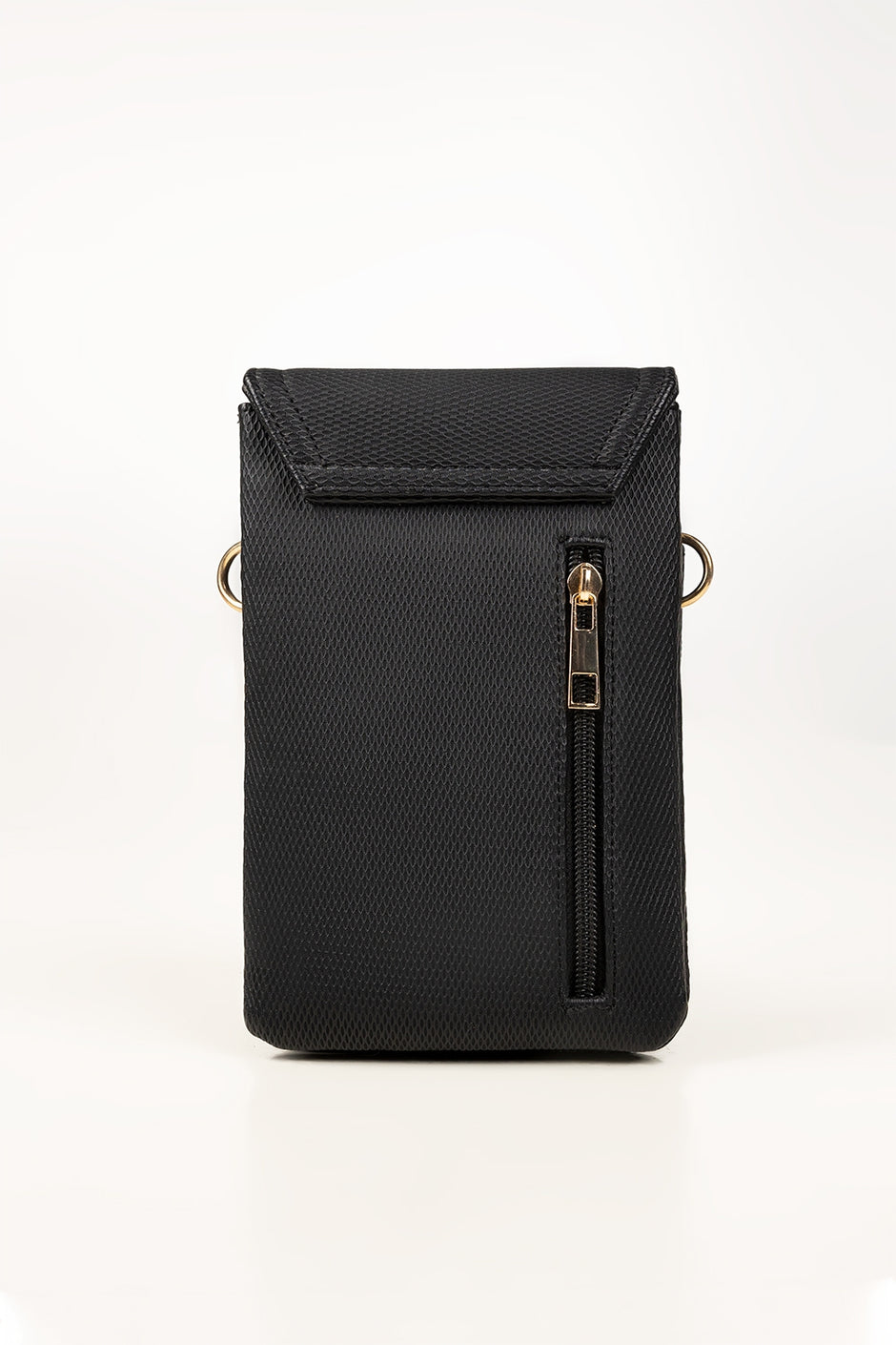 Black Cross Body Wallet