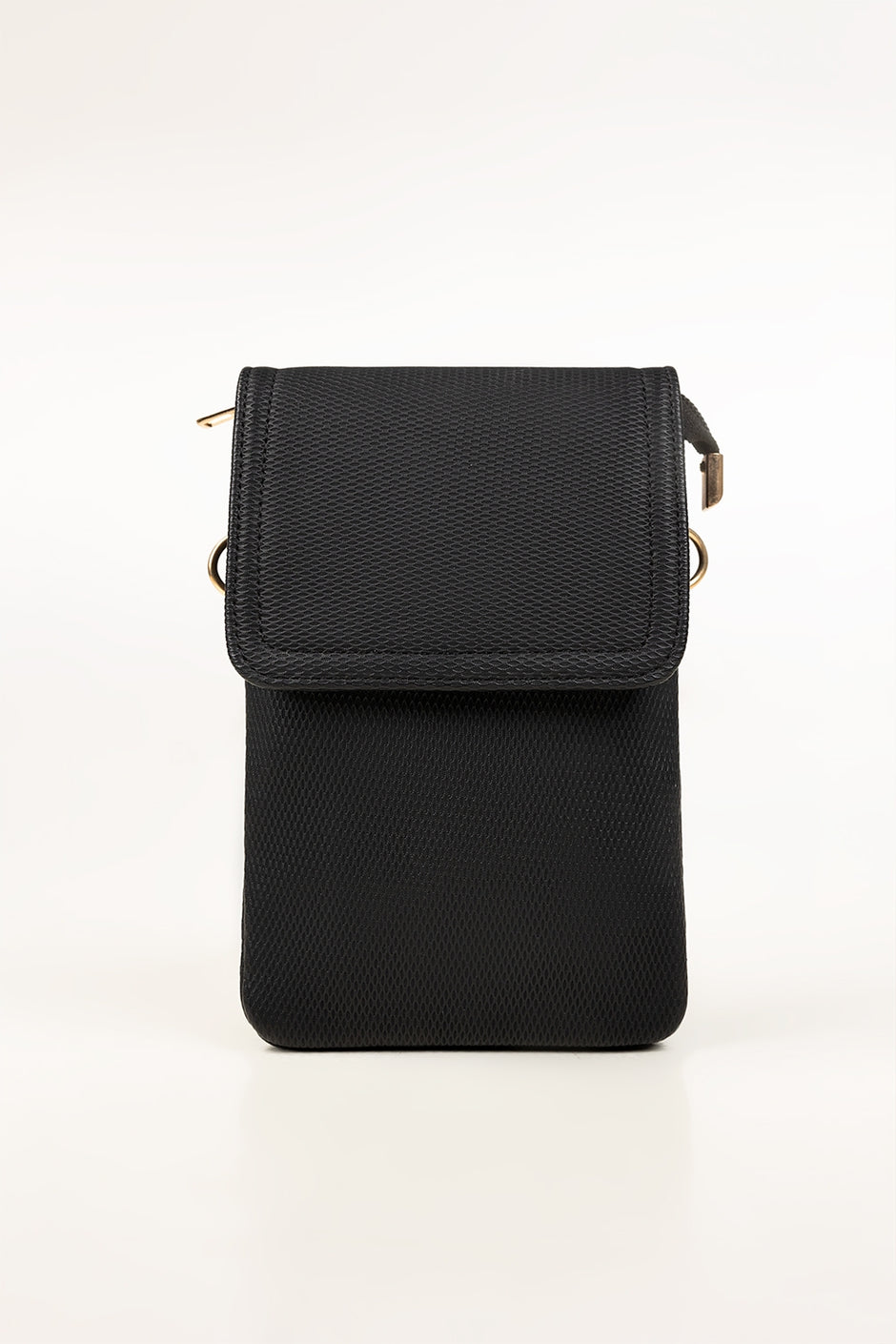 Black Cross Body Wallet