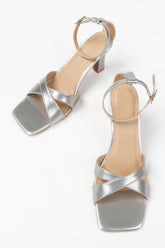 Women Silver Heels IFS-HLS25-005