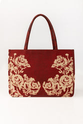 Maroon Tote Bag IBS-TTB25-049