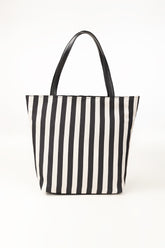 Black White Tote Bag IBS-TTB25-052