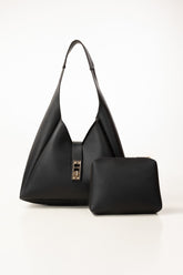 Black Shoulder Bag IBS-SHB25-037