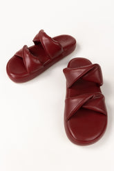 Maroon Comfy Slipper IFS-CFS25-003