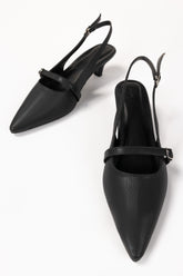 Black Sling Back IFS-SLB25-001