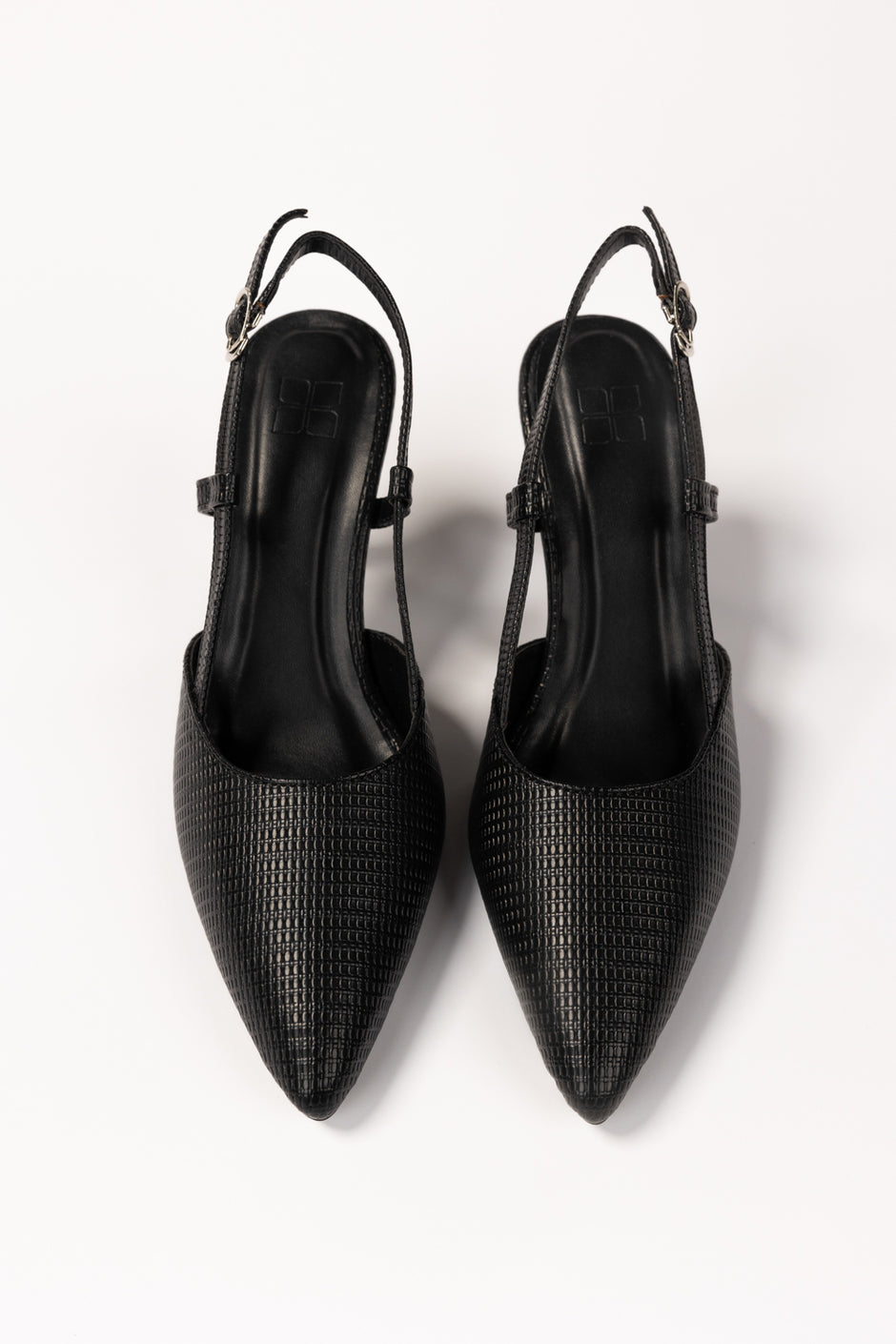 Black Sling Back