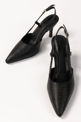Black Sling Back IFS-SLB25-003