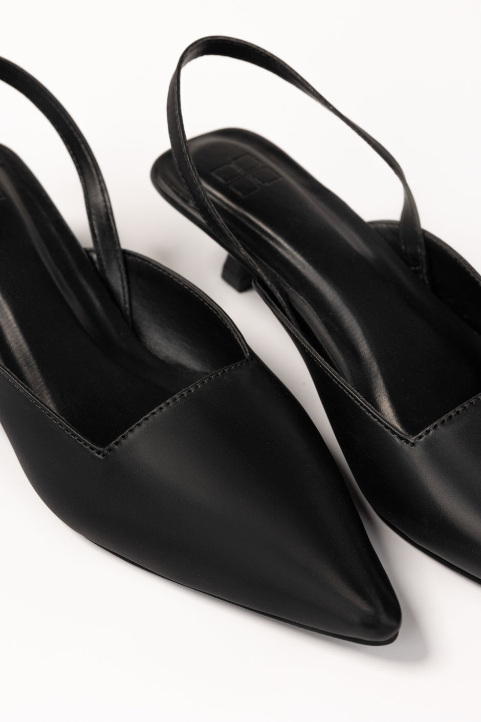 Black Sling Back