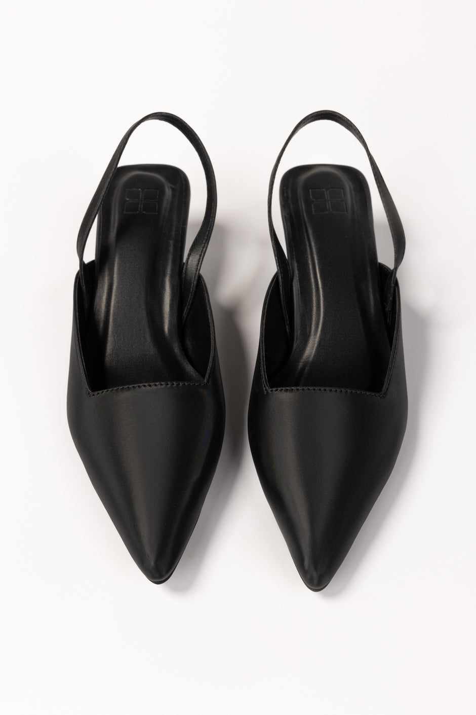 Black Sling Back