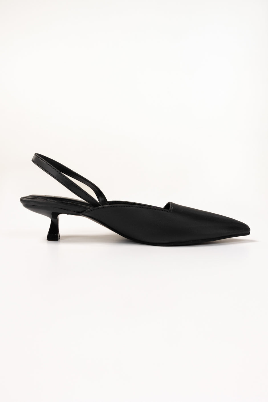 Black Sling Back