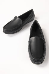 Black Loafers IFS-LFR25-002