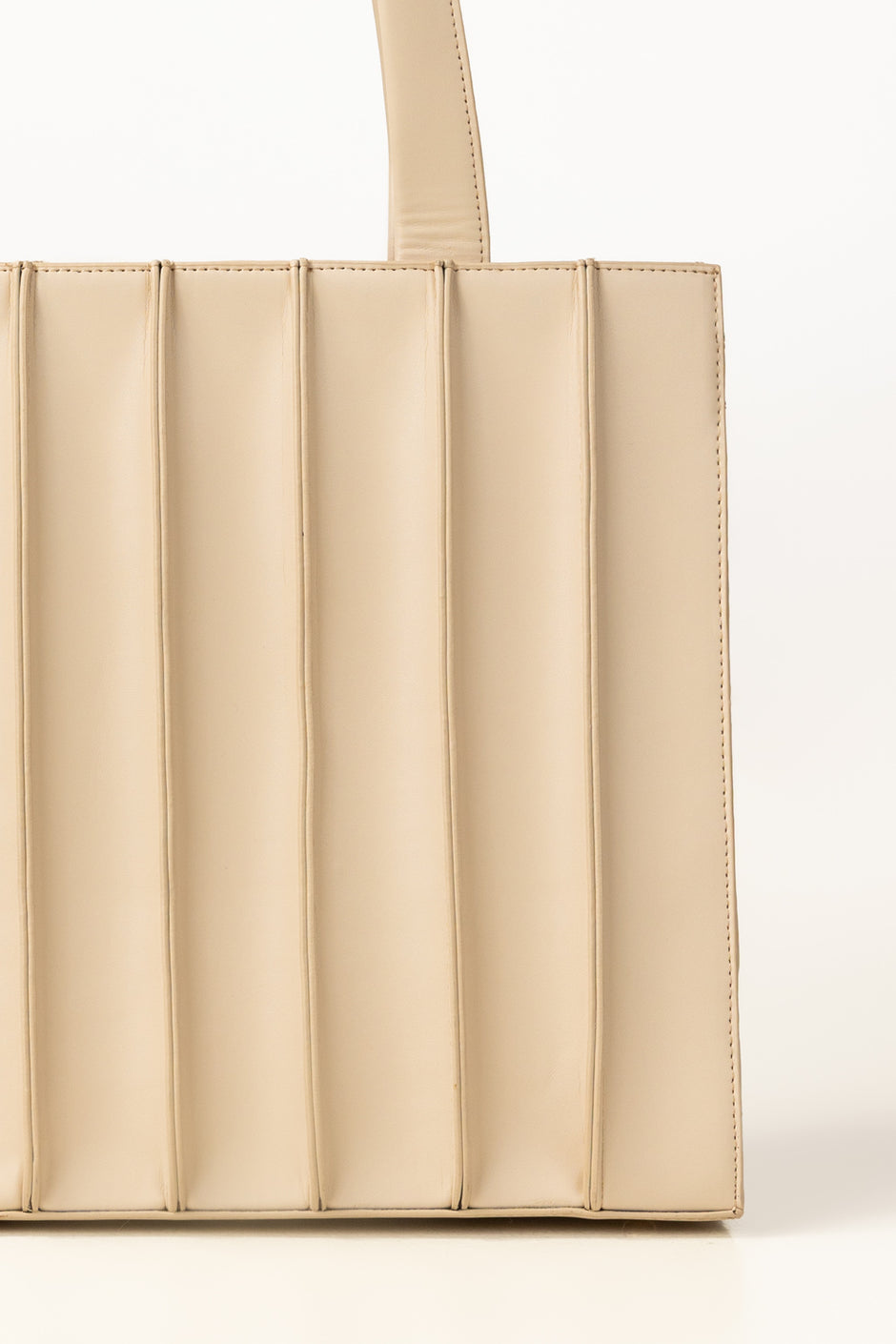 Off White Tote Bag