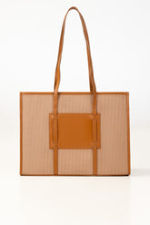 Tan Beige Tote Bag IBS-TTB25-068