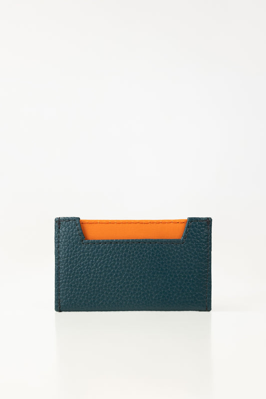 Orange Teal Card Holder IBS-CH25-013
