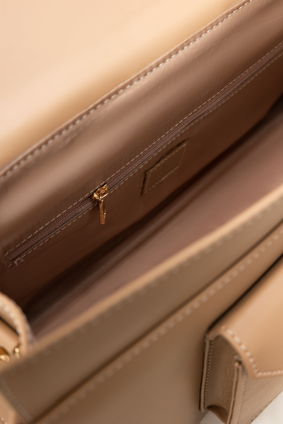 Dark Beige Shoulder Bag