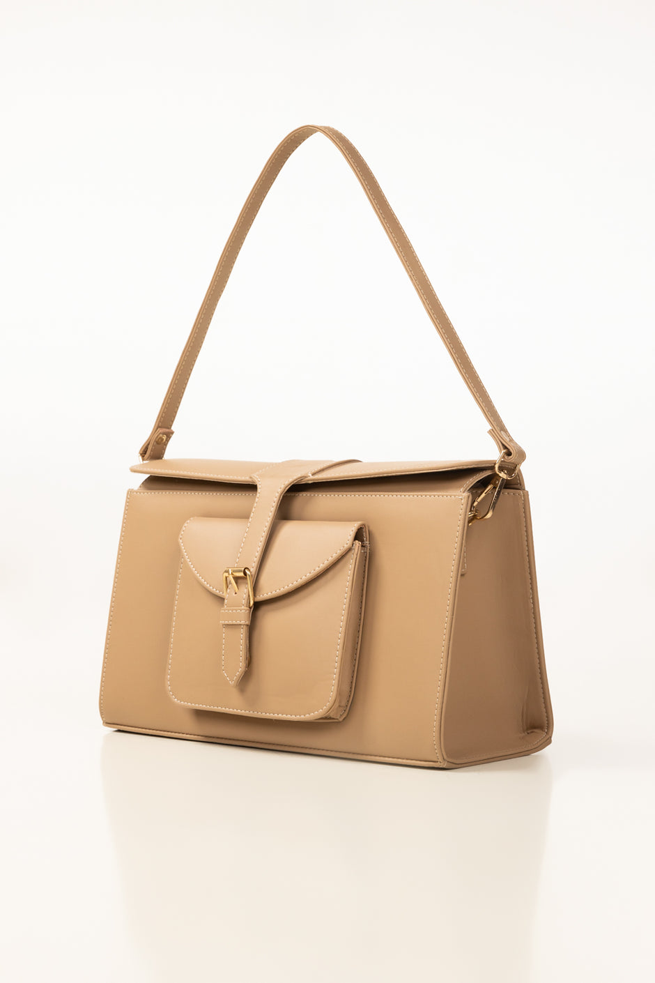 Dark Beige Shoulder Bag