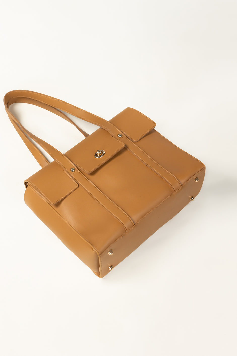 Tan Tote Bag