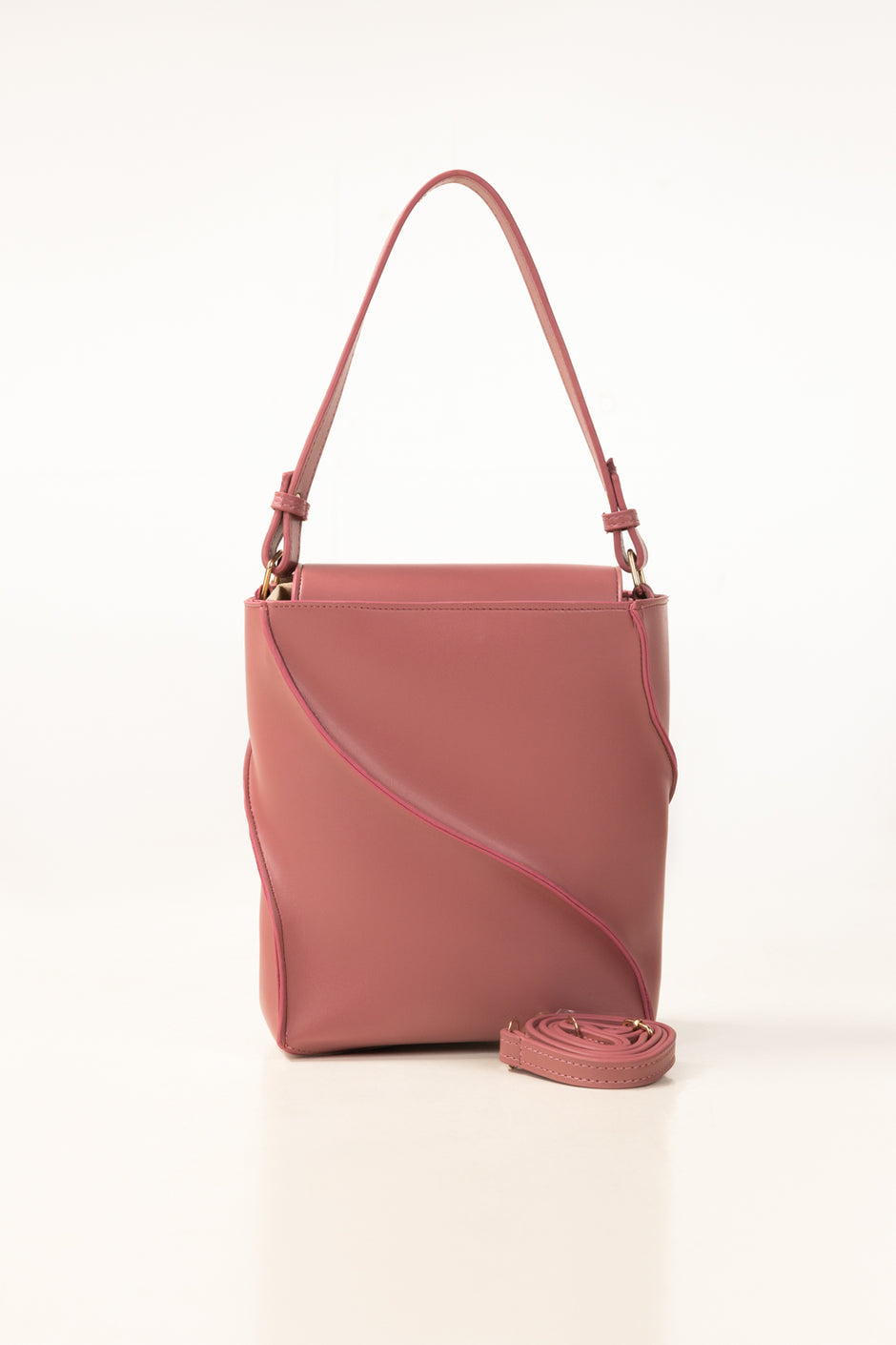 Pink Bucket Bag