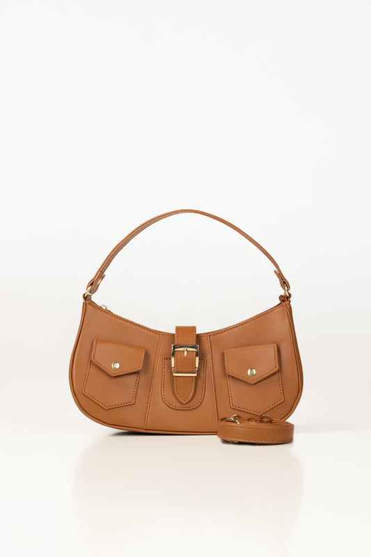 Tan Handbag IBS-HDB25-016