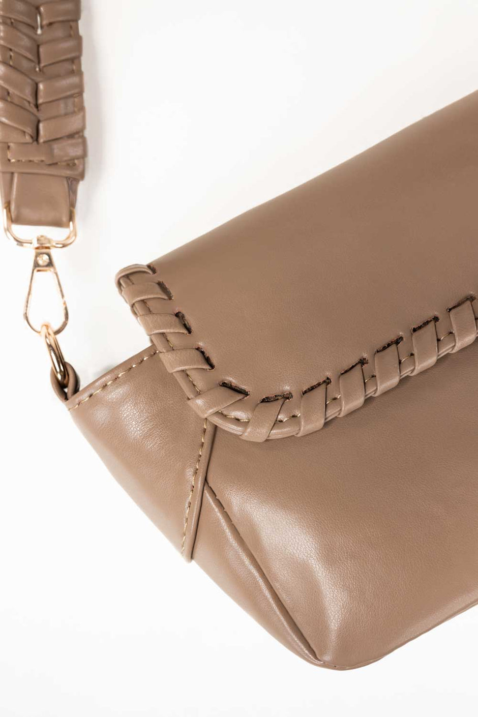 Beige Cross Body Bag
