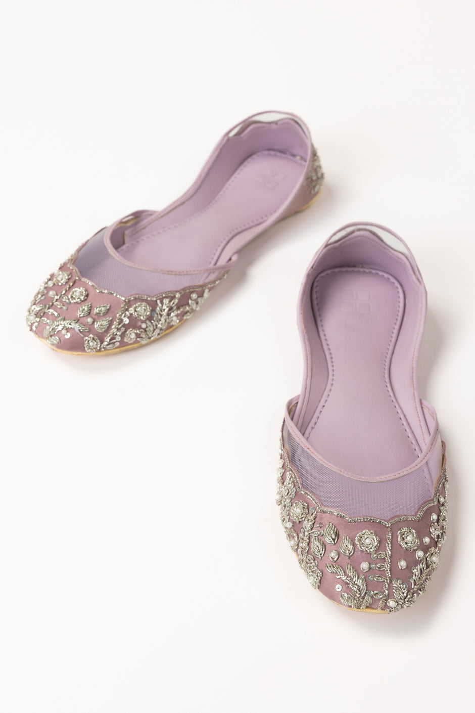 Light Purple Khussa IFS-KHS26-006