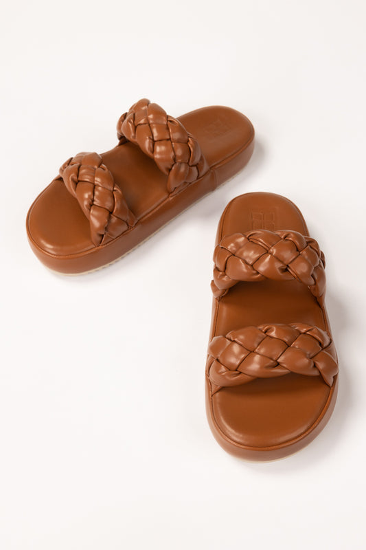 Tan Comfy Slipper IFS-CFS26-003