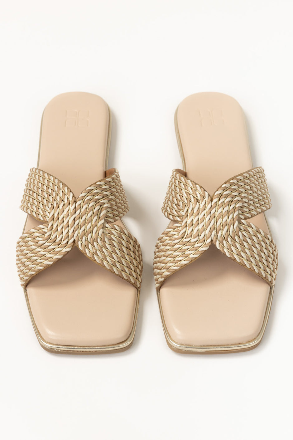 Beige Slippers