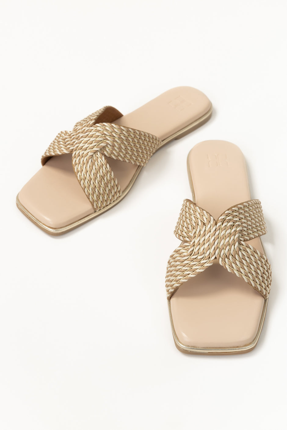 Beige Slippers