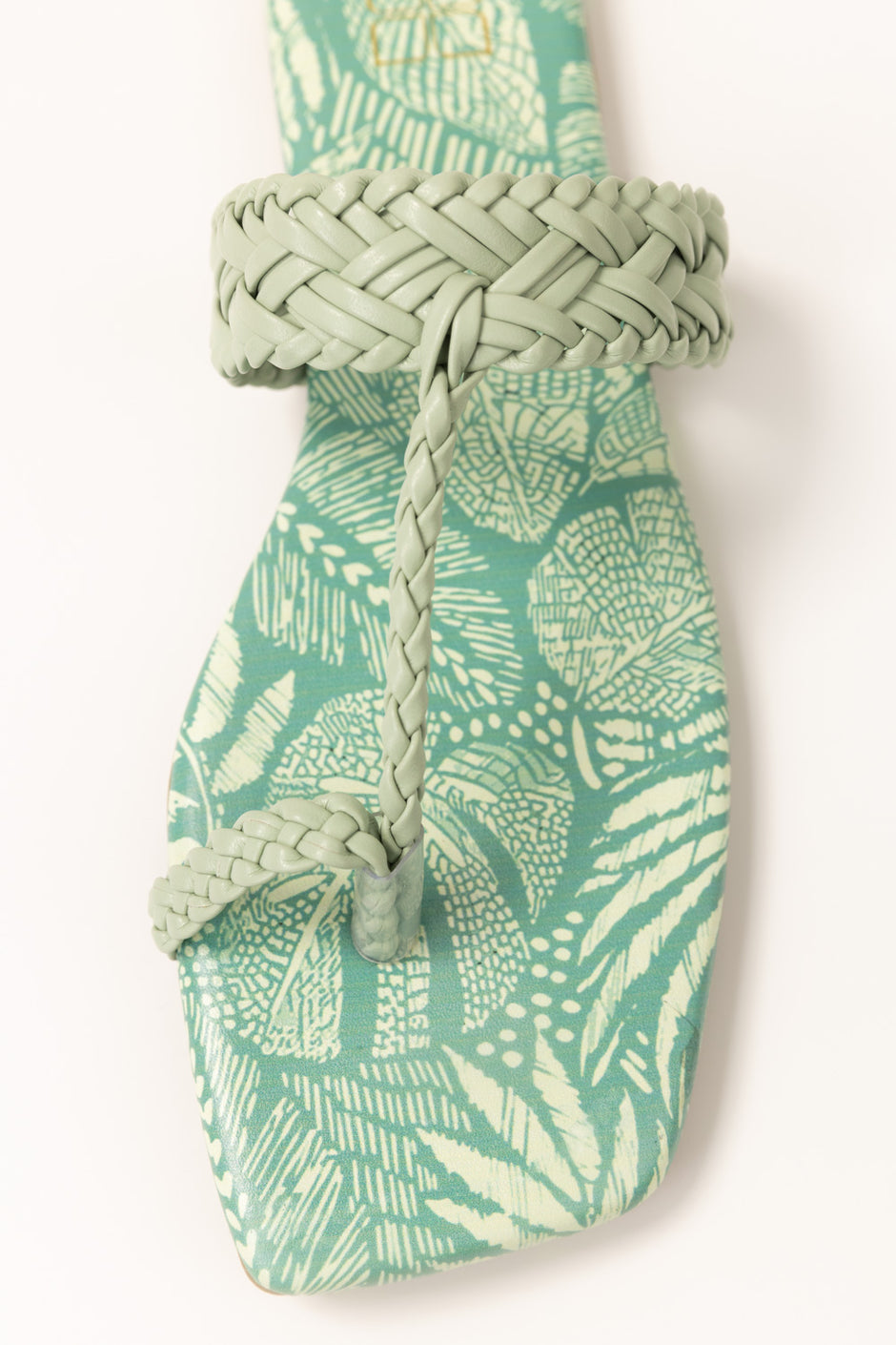 Mint Green Kolhapuri