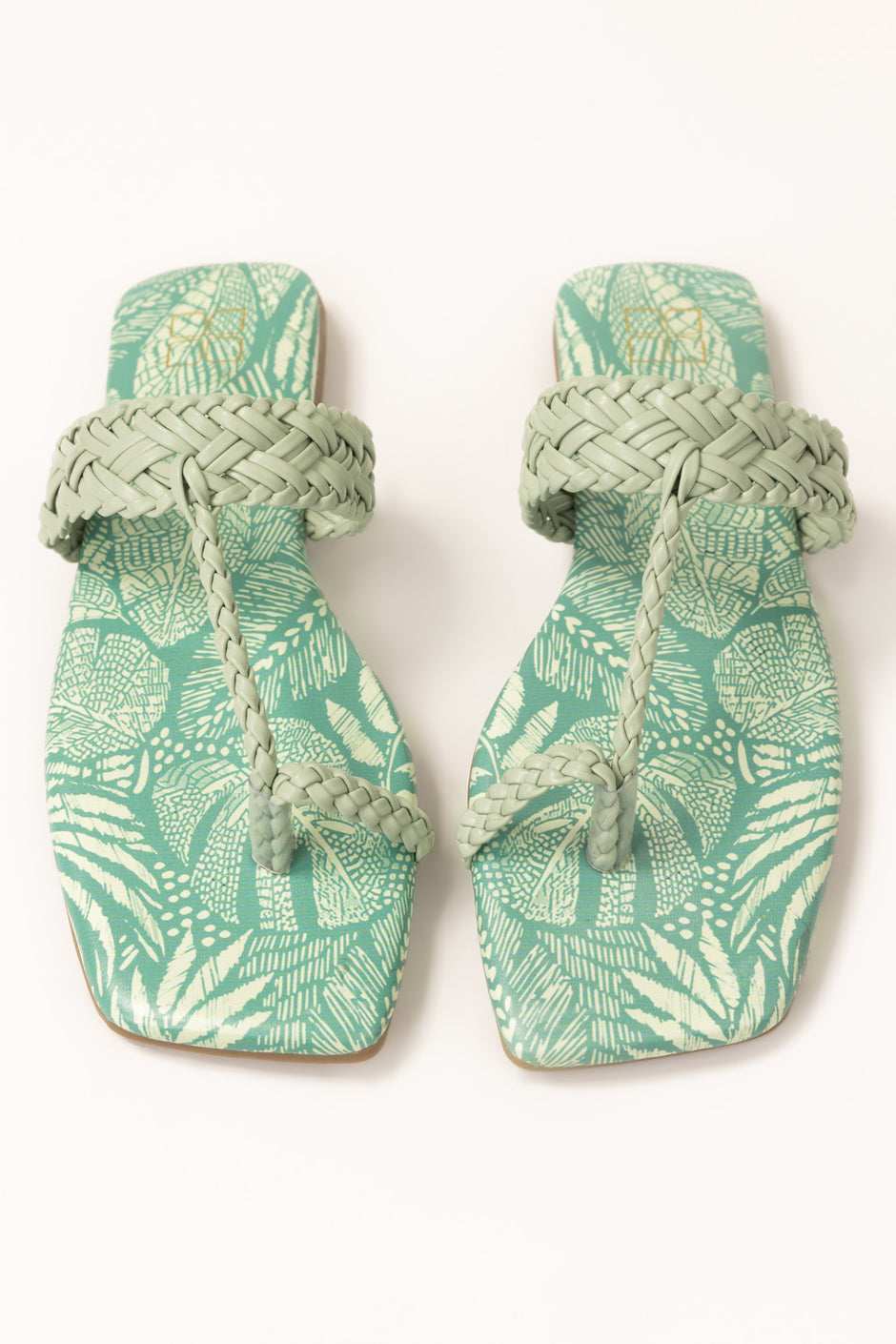 Mint Green Kolhapuri