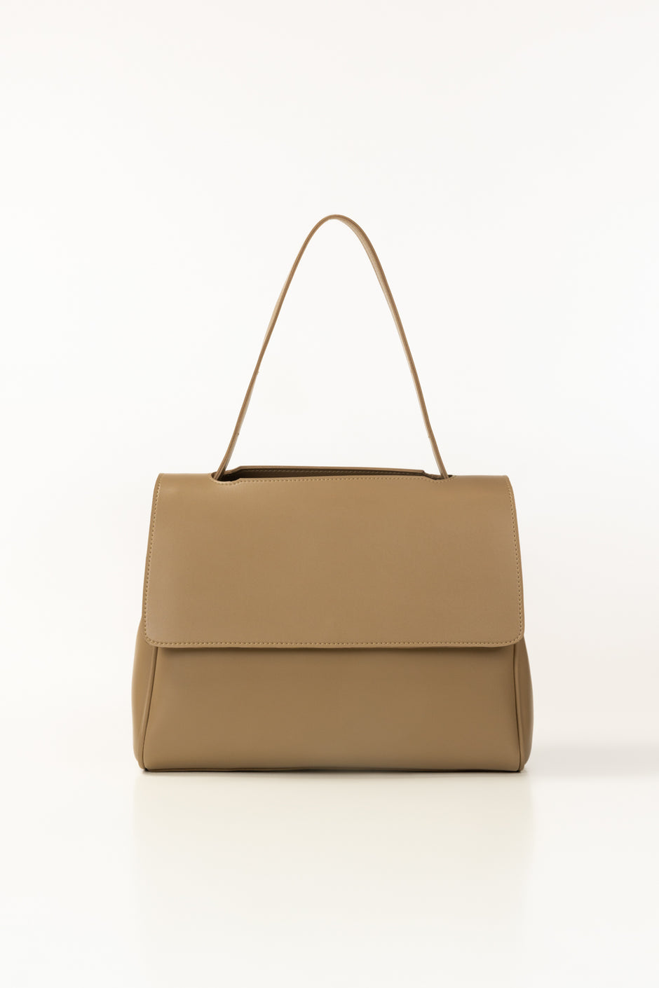 Dark Beige Tote Bag