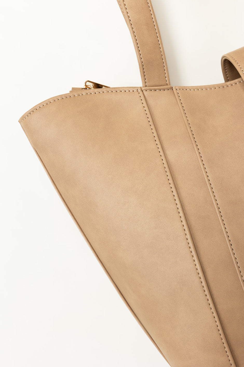 Beige Tote Bag