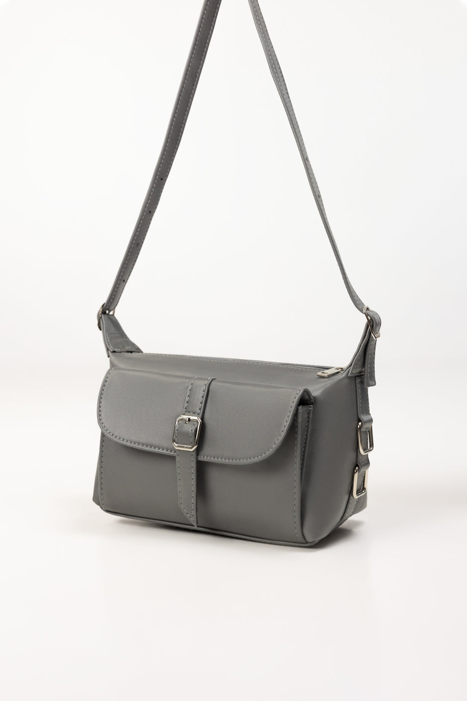 Grey Cross Body Bag