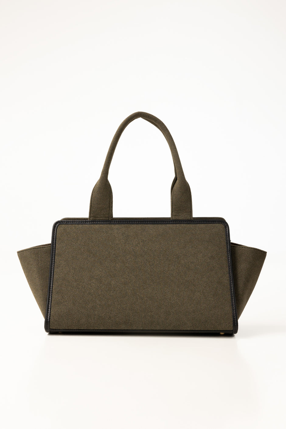 Olive Grreen And Black Tote Bags