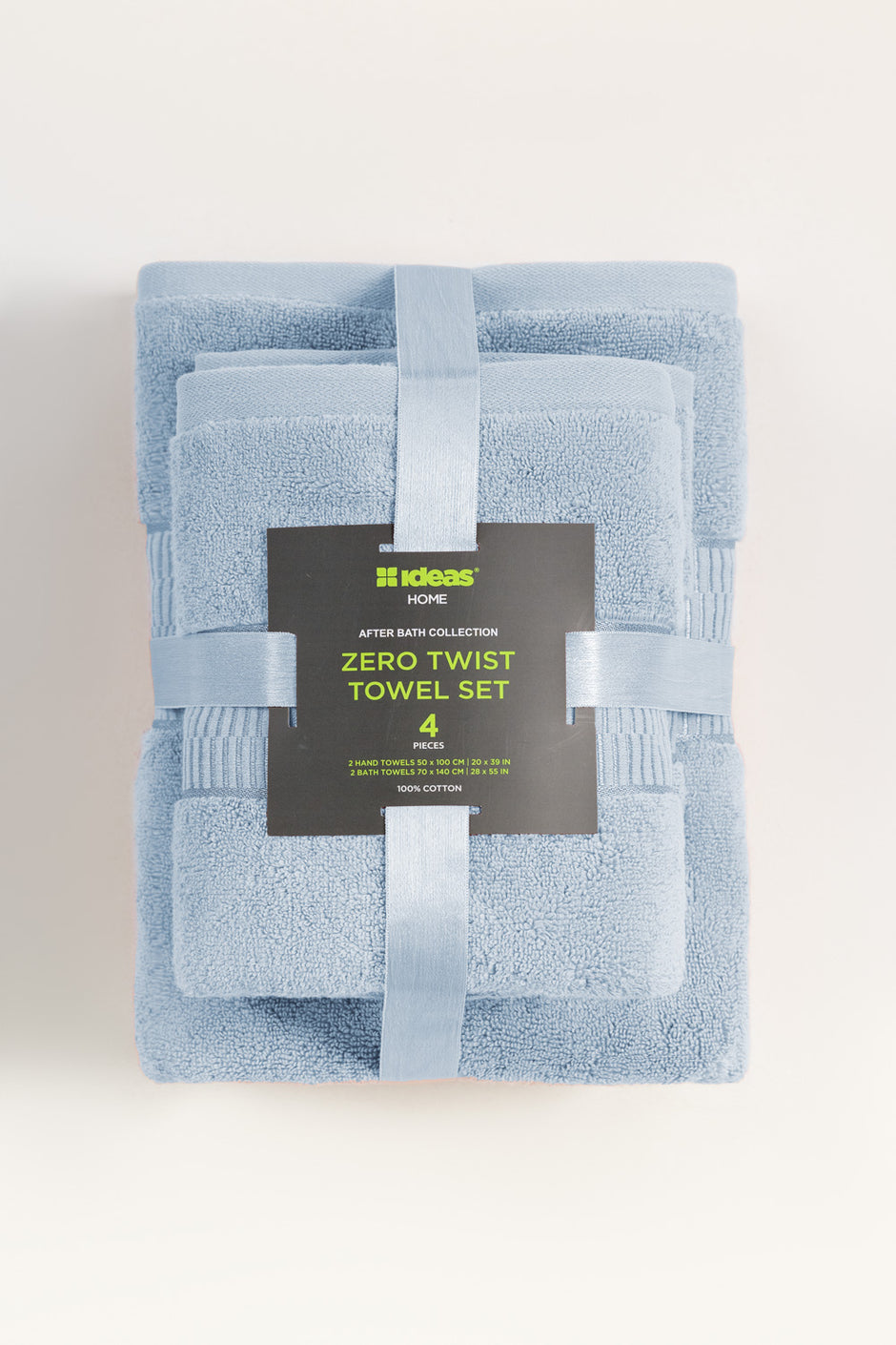Air Blue Zero Twist 4pc Set