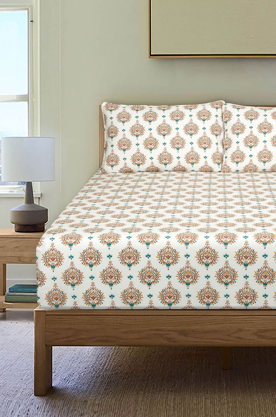 Amber Charm T-150 Fitted Sheet Set