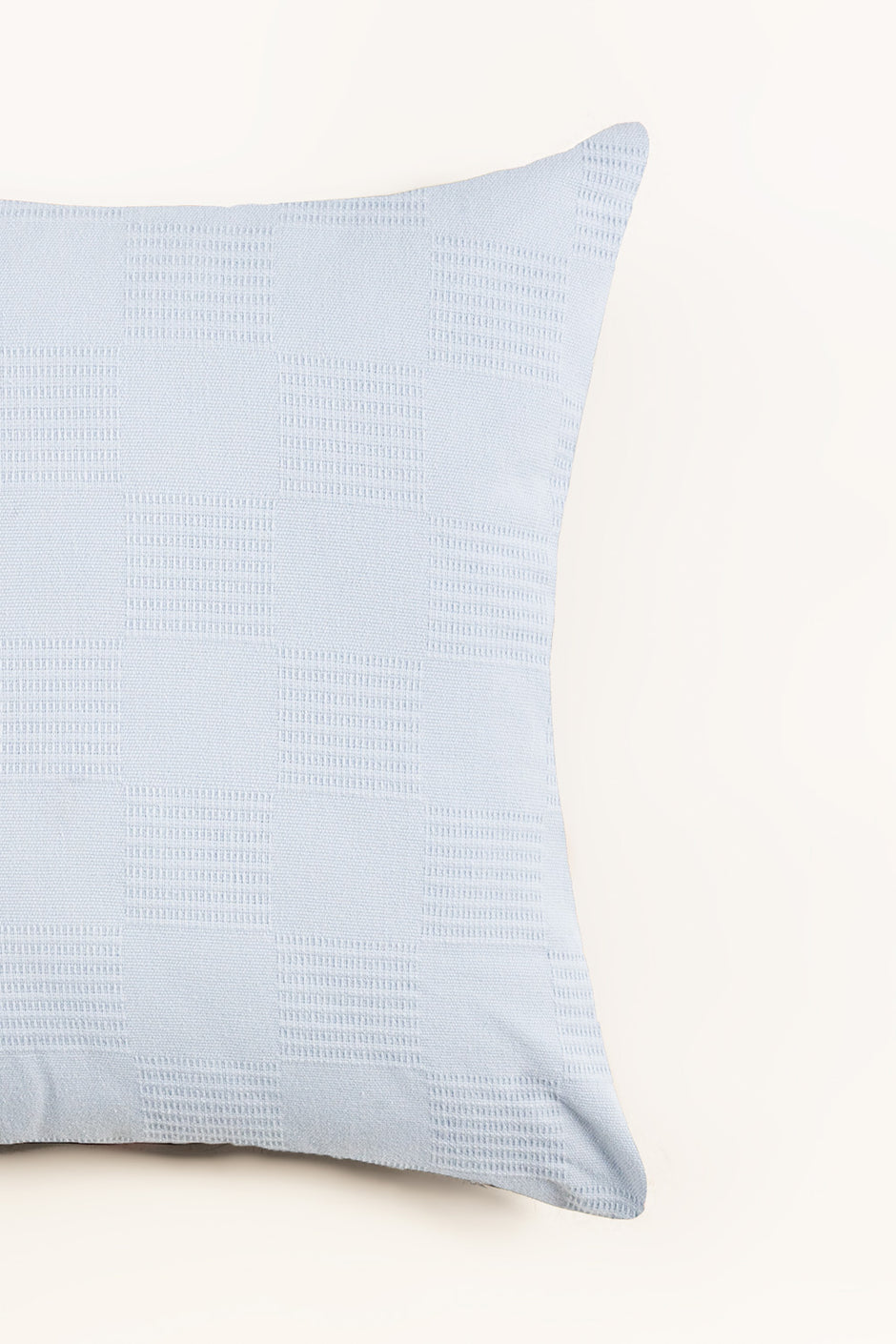 Aqua Glow Thermal Square Cushion
