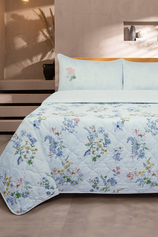 Azure bud T-300 Bed Throw