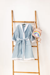 Baby Blue Kids bathrobe 25 Baby Blue Kids bathrobe 25