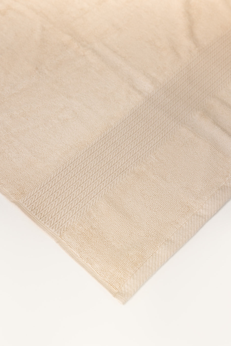 BeigeLight Brown Bamboo Towel