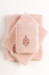 Blossom 3pcs Embroidered Towel Set