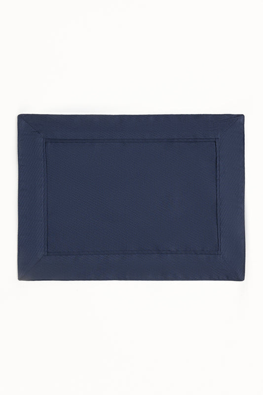 Blue Cube Dobby Placemat