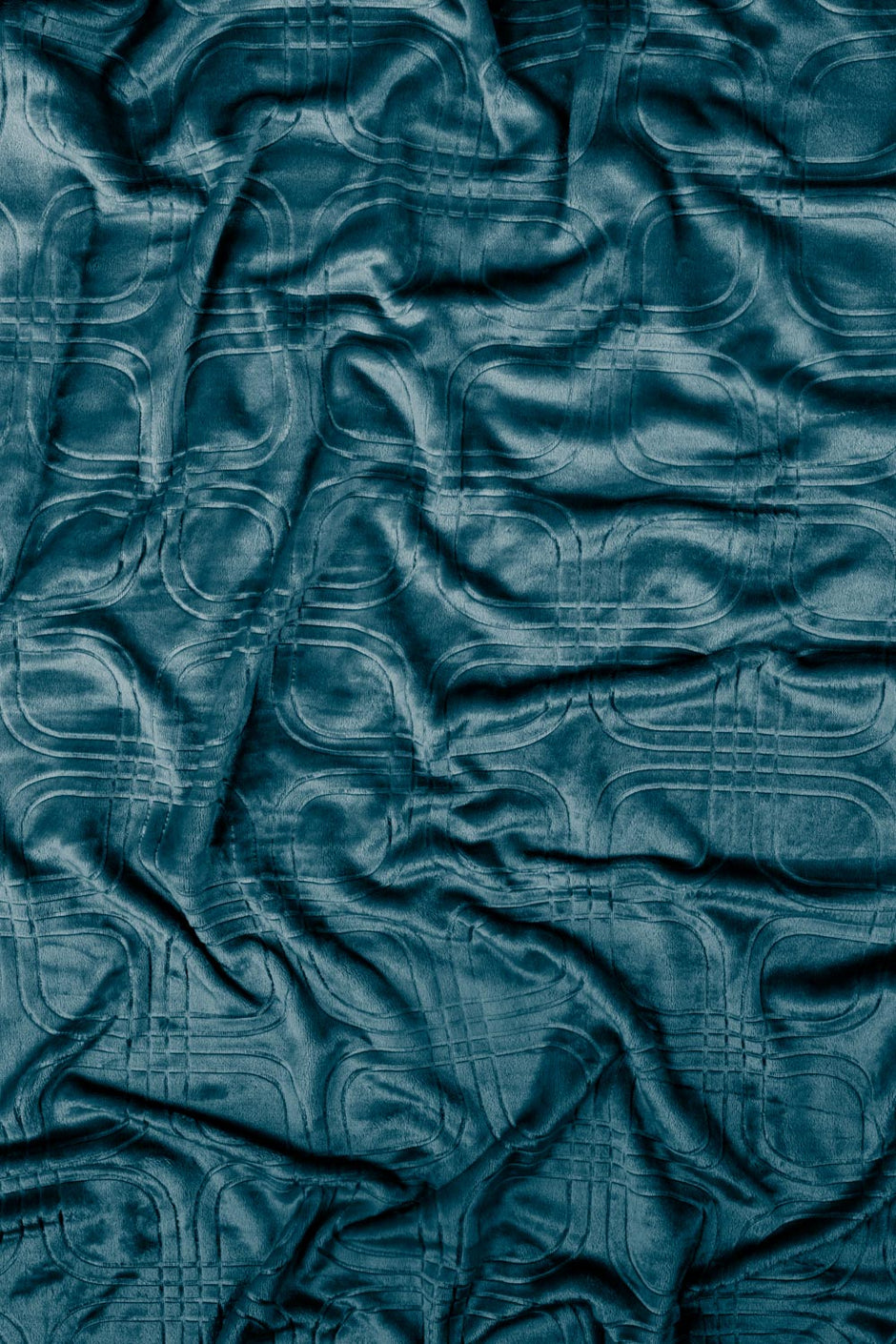 BlueBird Embossed Single Ply Fleece Throw