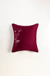 Botanica Embroidered Cushion Cover