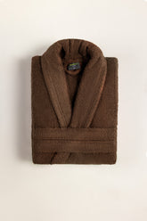 Brunette Combed Bathrobe